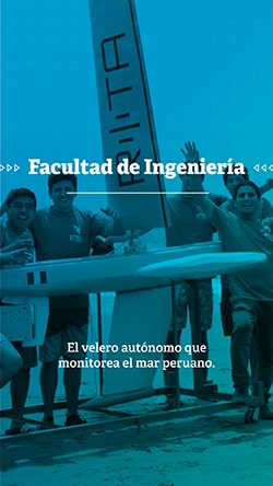 Un velero que monitorea el mar peruano